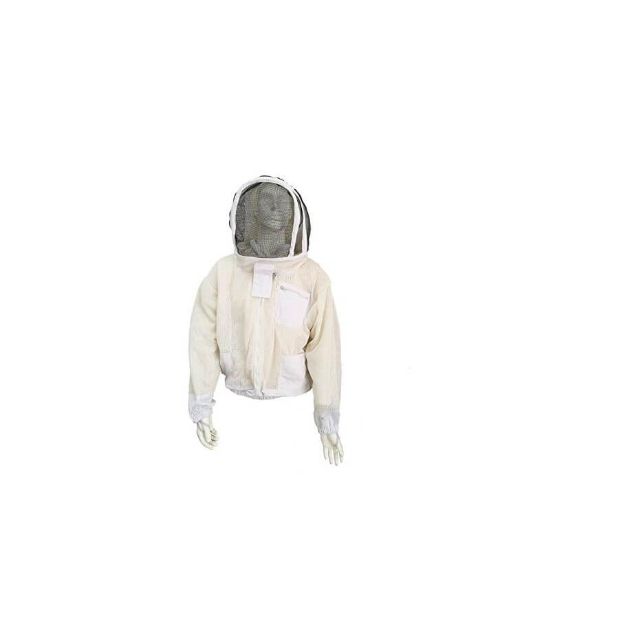 3-Layer ventilated bee-keeping jacket with veil