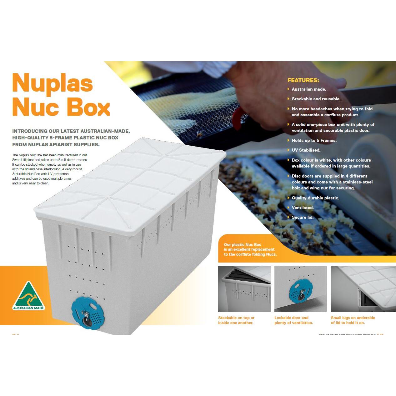 5 frame Nuplas Nuc box