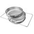 Stainless steel double strainer